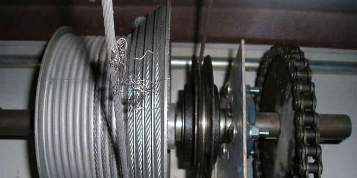 overhead garage door cable repair in East Vancouver
